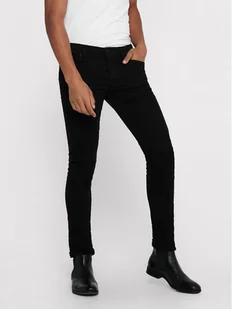 Only & Sons Jeansy Loom 22010448 Czarny Slim Fit - Spodnie męskie - miniaturka - grafika 1