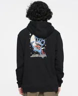 Bluzy męskie - bluza męska SANTA CRUZ COSMIC BONE HAND HOOD Black - miniaturka - grafika 1