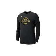Bluzy sportowe męskie - Koszulka sportowa męska Nike Nba Los Angeles Lakers Courtside - miniaturka - grafika 1