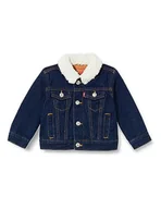 Kurtki i płaszcze dla chłopców - Levi's Kids LVN SHERPA TRUCKER, Pearson, 18 miesi?cy - miniaturka - grafika 1