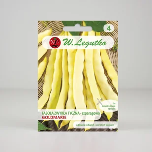 Nasiona Fasola zwykła Goldmarie 10g - W.Legutko - Nasiona i cebule - miniaturka - grafika 1