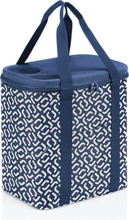Torba chłodząca Coolerbag Signature XL biało-granatowa - Torby i wózki na zakupy - miniaturka - grafika 1