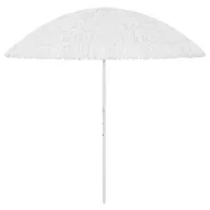 Parasole ogrodowe - VidaXL Parasol plażowy, biały, 300 cm 314702 VidaXL - miniaturka - grafika 1