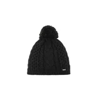 Czapki damskie - Eisbar, Czapka zimowa Afra Pompon MÜ, 75039 009, czarna, unisex - miniaturka - grafika 1