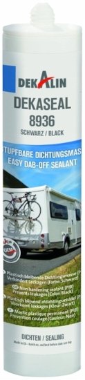 Uszczelniacz Dekalin Dekaseal 8936 Czarny 310 ml