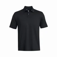 Koszulki sportowe męskie - Męska koszulka Under Armour T2G Polo Lb Rozmiar: XL / Kolor: czarny - miniaturka - grafika 1
