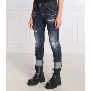 Spodnie damskie - Dsquared2 Jeansy Cool Girl Cropped | Regular Fit - grafika 1