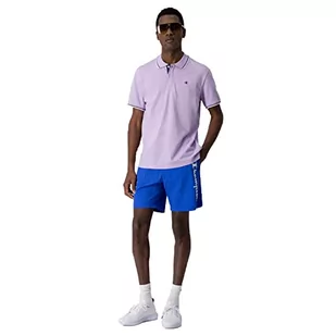 Champion Męska koszulka polo Legacy Light Cotton Pique C-Logo Shirt, Lawenda, XXL - Koszulki męskie - miniaturka - grafika 1