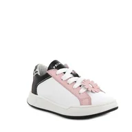 Buty dla dziewczynek - Primigi B&G Hoop, Buty dziecięce, Biało-różowy, 25 EU Wąskie, Biały Różowy, 25 EU Stretta - miniaturka - grafika 1