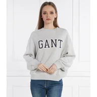 Bluzy damskie - Gant Bluza Oversize fit - miniaturka - grafika 1
