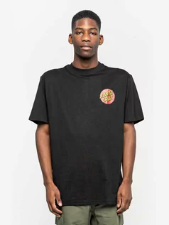 Koszulki dla chłopców - Santa Cruz Classic Dot Chest black koszulka męska - XL - grafika 1