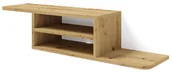 Półki do salonu - Wisząca Półka Pod Telewizor Dąb Artisan P1-C32 - miniaturka - grafika 1