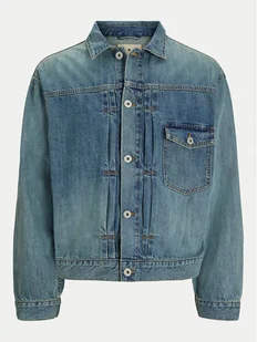 Jack&Jones Kurtka jeansowa Kevin 12272525 Niebieski Regular Fit - Kurtki męskie - miniaturka - grafika 1