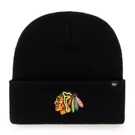 Czapki męskie - Czapka zimowa 47 Brand  NHL Chicago Blackhawks Haymaker CUFF KNIT - miniaturka - grafika 1