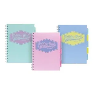 Project Book Pastel A4/100K linia mix (3szt) - PUKKA - Zeszyty szkolne - miniaturka - grafika 1