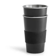 Kubki termiczne - Kubek Stalowy, Czarny 2-Pak 500 Ml - miniaturka - grafika 1