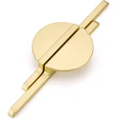 Zawiasy, okucia i inne akcesoria - Komplet 2 uchwytów meblowych kuchennych, długość 190 mm, złote uchwyty meblowe, uchwyty do szuflad - miniaturka - grafika 1