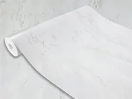 Meble modułowe i akcesoria - Samoprzylepna Okleina Meblowa Marmur Biały Na Szafę Meble Regał 67x200 - miniaturka - grafika 1