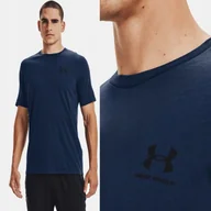 Koszulki męskie - T-shirt Męski Under Armour Koszulka Męska Sportowa Basic - miniaturka - grafika 1