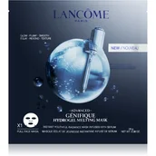 Maseczki do twarzy - Lancome Génifique Advanced maska odmładzająca i rozświetlająca o dzłałaniu nawilżającym Hydrogel Melting Mask 28 g - miniaturka - grafika 1