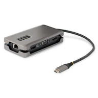 Stacje dokujące i replikatory portów - StarTech DKT31CVHPD3 stacja dokująca Przewodowa USB 3.2 Gen 2 (3.1 Gen 2) Type-C Szary - miniaturka - grafika 1