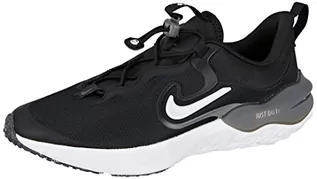 Buty dla chłopców - Nike Chłopięce buty sportowe Run Flow, czarny, biały, szary, szary, 40 EU - grafika 1