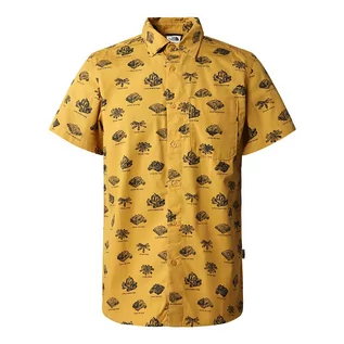 Koszule męskie - Koszula The North Face Baytrail Pattern 0A55NDIN11 - żółta - grafika 1