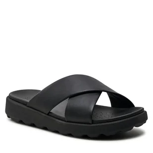 Klapki Geox U Spherica Ec6 U45GWB 00085 C9999 Black - Klapki i japonki męskie - miniaturka - grafika 1