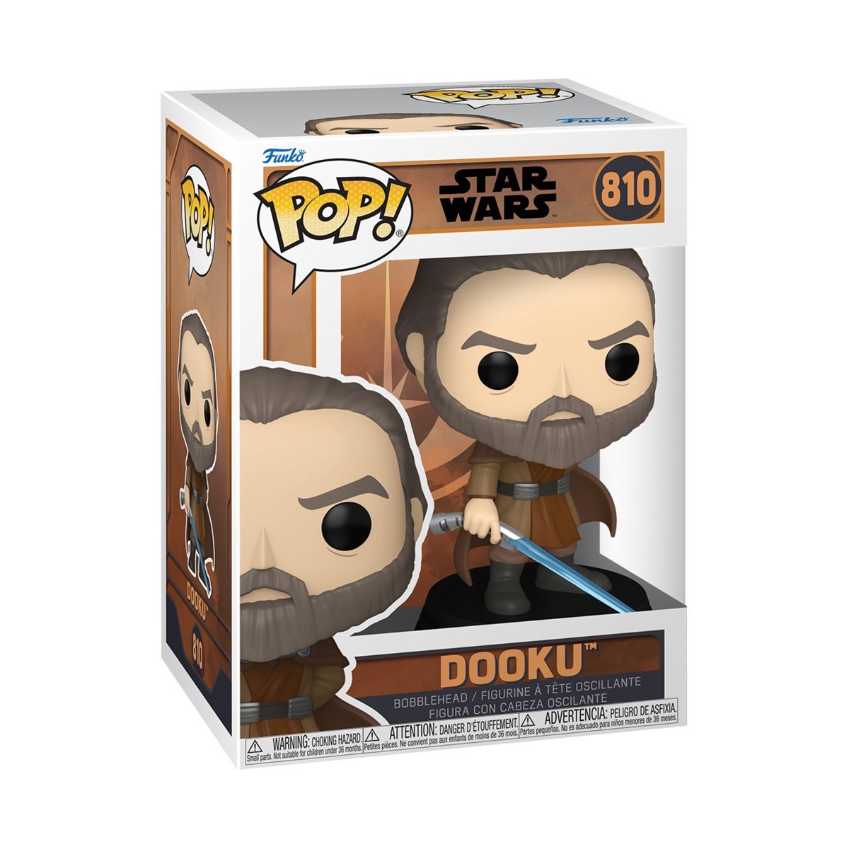 Funko, Funko POP!, SCI-FI, Figurka Kolekcjonerska,Star Wars, Dooku