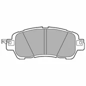 Klocki hamulcowe - Klocki hamulcowe - komplet DELPHI LP3189 - miniaturka - grafika 1