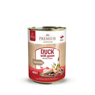 POKUSA Premium Selection karma mokra dla psa Kaczka z Gęsią 400g - Mokra karma dla psów - miniaturka - grafika 1