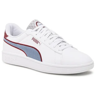 Buty Puma Puma Smash 3.0 Retro Prep Rozmiar butów (UE): 46 / Kolor: biały/niebieski - Trampki męskie - miniaturka - grafika 1