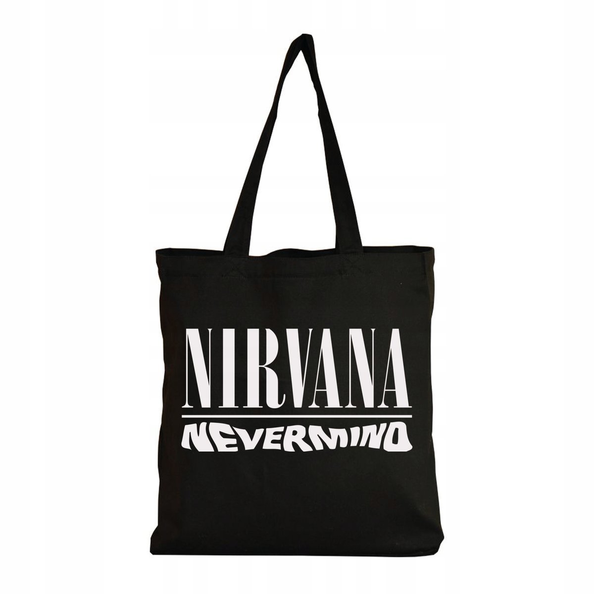 Eko Torba na ramię Zakupy Shopper Torebka Bawełniana Nirvana Hard Rock 3