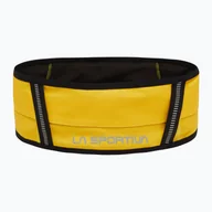 Pozostały sprzęt i akcesoria do ćwiczeń - Pas do biegania La Sportiva Run Belt yellow - miniaturka - grafika 1