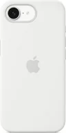 Etui i futerały do telefonów - Apple iPhone 16e Silicone Case white - miniaturka - grafika 1