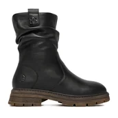 Botki damskie - Botki Rieker CEO-Z9855-00 Czarny - miniaturka - grafika 1