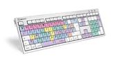 Klawiatury - Logickeyboard LKB-FCPX10-CWMU-DE klawiatura Biuro USB QWERTZ Niemiecki Wielobarwny LKB-FCPX10-CWMU-DE - miniaturka - grafika 1