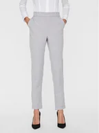 Spodnie damskie - Vero Moda Chinosy Maya 10225280 Szary Regular Fit - miniaturka - grafika 1
