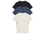 Koszulki dla chłopców - esmara® Komplet 3 t-shirtów chłopięcych (Czarny/niebieski/biały, 134/140) - miniaturka - grafika 1