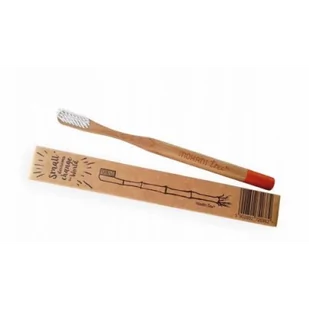 Mohani Bambusowa szczoteczka do zębów, miękka, pomarańczowa - Toothbrush Bambusowa szczoteczka do zębów, miękka, pomarańczowa - Toothbrush - Mydła - miniaturka - grafika 2