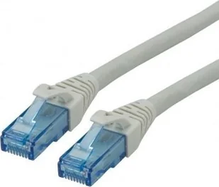 Roline ROLINE UTP Patchcord Cat.6a Component Level, LSOH, szary, 1.5 m - Patchcordy - miniaturka - grafika 1