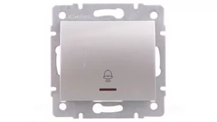 Kanlux Łącznik zwierny &quot;dzwonek&quot; z LED LOGI 02-1080-143 sr 25194 - Wyłączniki światła i elektryczne - miniaturka - grafika 1
