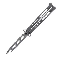 Noże - Schrade - Nóż treningowy motylkowy Delta Alkemyst Trainer - Czarny - 1191836 - miniaturka - grafika 1