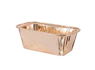 Ciasta i półprodukty do ciast - Foremki na mini placuszki różowe złoto - 11 x 4 cm - 10 szt. - miniaturka - grafika 1