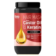 Maski do włosów - Bio Naturell Hair Mask Ultra Repair maska do włosów Castor Oil & Keratin 946ml - miniaturka - grafika 1