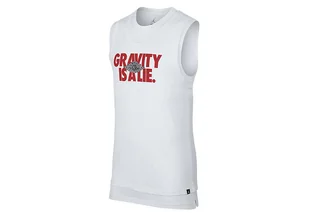 Nike Air Jordan Sportswear Double-Layer Gravity Tee White - Koszulki męskie - miniaturka - grafika 1