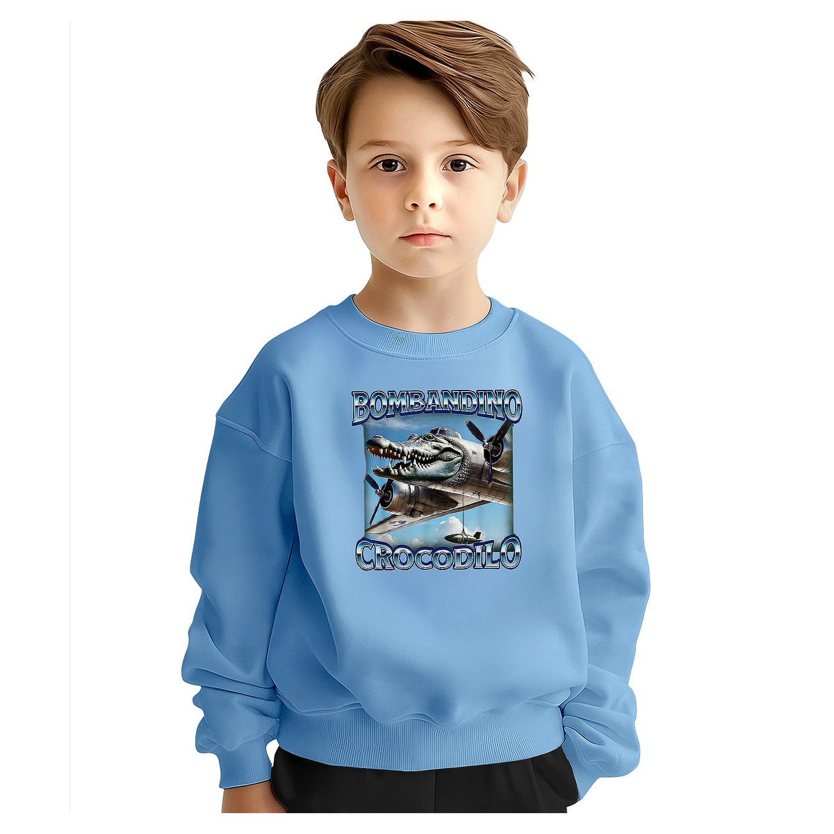 BLUZA DZIECIĘCA BOMBARDINO CROCODILO 122-128 DLA CHŁOPCA DZIEWCZYNKI