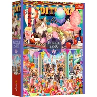 Puzzle - Trefl, puzzle, puszyści przyjaciele, 2x500 elementów - miniaturka - grafika 1