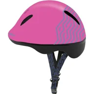 Kaski rowerowe - Spokey Kask Strapy 1 rozmiar 44-48) Różowy - miniaturka - grafika 1