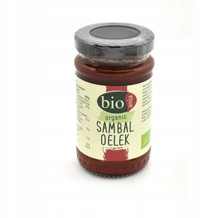 Sambal Oelek BIO 110 g BIOASIA - Zdrowa żywność - miniaturka - grafika 1